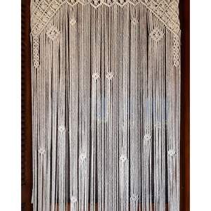 Rideau mural en macramé bohème, décoration de mariage, rideau suspendu pour un style bohème, pour la maison ou les lieux de réception de mariage - Product Image 2