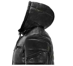 Blouson matelassé imperméable et coupe-vent à capuche, confortable et isolé, pour homme, idéal pour le quotidien, vente en gros - Product Image 5