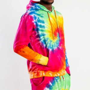 Survêtements Tie Dye à prix raisonnable dernière mode de haute qualité Survêtement Tie Dye respirant entièrement personnalisé avec le meilleur design - Product Image 3