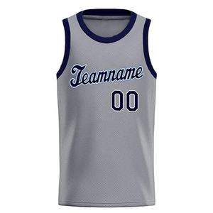 100% poliéster transpirable que absorbe la humedad antibacteriano sin mangas conjunto de uniforme de baloncesto de talla grande logotipo personalizado entrega rápida - Product Image 2