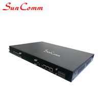 SunComm SC-5001-4E1 4 ports E1/T1 SIP Trunk Gateway avec PSTN/ISDN Garantie 1 an G.711/G.723.1/G.729A/B Codes vocaux