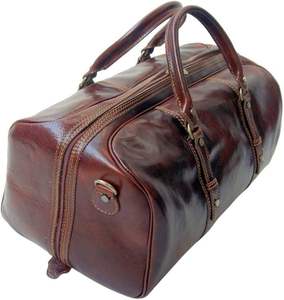 High Quality <b>Leather</b> Large Capacity Classic Stylish <b>Leather</b> <b>Bag</b> Weekender Travel Duffel <b>Bag</b> <b>Overnight</b> Duffel and Zipper Closure - Product Image 2