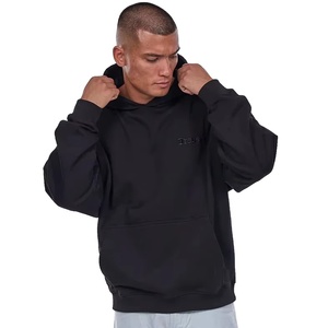 Sudadera con Capucha Unisex Esencial Personalizada 100% Algodón French Terry de Alta Calidad con Forro Polar de Invierno y Logotipo Frontal para Hombre - Product Image 1