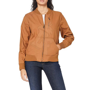 Chaqueta de bombardero de mujer de tela de calidad superior con el mejor estilo perfecto para ropa informal - Product Image 1