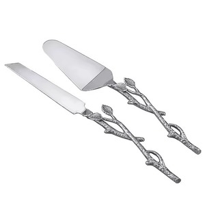 Gold Wedding <b>Cake</b> <b>Knife</b> Server Set Engraved Pastry Pie & Pizza Cutter Birthday & Bridal Gift <b>Cutting</b> <b>Cakes</b> - Product Image 6