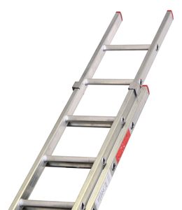 Échelle moderne en aluminium à double extension à deux étages pour une utilisation commerciale intérieure réglable en hauteur - Product Image 3