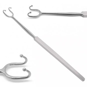 Fomon Retractor 6.25" Double Prong <b>Ball</b> End ENT Veterinary Plastic Surgery Stainless Steel Premium Instruments - Product Image 4