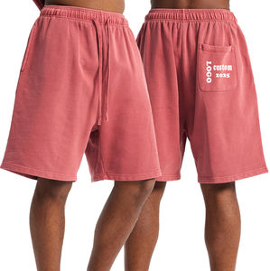 กางเกงขาสั้นผ้ายืดสำหรับผู้ชายกางเกงขาสั้นสำหรับนักปั่นออกกำลังกายในยิมกางเกงขาสั้นผ้ายืดพิมพ์โลโก้ได้ตามต้องการ - Product Image 1