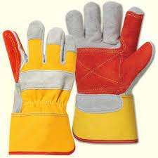 Gants de gréement en cuir de grain de vache XL de haute qualité Gants de travail canadiens ignifuges Anti-coupure Imperméable Sécurité du soudage industriel - Product Image 4