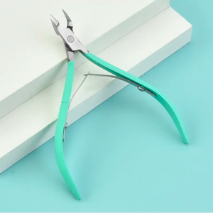 Ciseaux coupe-cuticules 4 couleurs en acier inoxydable pour manucure et peau morte Pince à bec d'aigle pour pédicure - Product Image 5