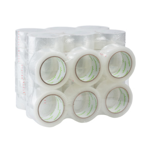 Rouleau de ruban adhésif transparent BOPP Transpernt de qualité supérieure pour le scellage du carton - Product Image 1