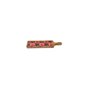 LATEST DESIGN WOOD PLATTER FOR THE USEDNEW DESIGN WOODEN PLATTER IN ENAMEL FINISHED IN NEW PREMIUM LOOK IN NEW DESIGN WOODEN <b>PLA</b> - Product Image 2