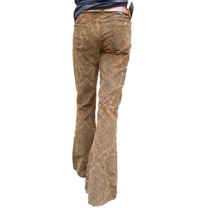 Pantalons évasés pour hommes en coton 100% de haute qualité, prix bas, à personnaliser, pour l'automne, avec cordon de serrage - Product Image 2