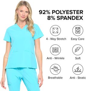 Ensembles d'uniformes médicaux d'hôpital costumes de gommage d'allaitement personnalisés pantalons de survêtement médecins unisexe coton polyester avec veste - Product Image 4