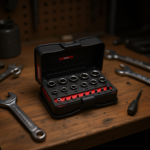 Usag 20-Piece Assortment of Grip <b>Sockets</b> and Bits for Damaged Hexagonal <b>Screws</b> and Nuts Product Category <b>Socket</b> - Product Image 3