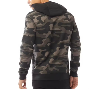 Sweat-shirts à capuche camouflage pour hommes, vente chaude 2025, fabrication sur mesure, polaire camouflage, vente en gros, mode, sweat-shirts camouflage mignons et bon marché pour hommes - Product Image 5