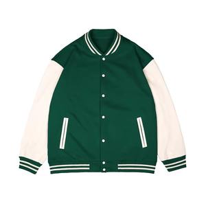 OEM logotipo personalizado manga Chenille bordado béisbol Vintage Letterman Varsity chaqueta para hombre - Product Image 3