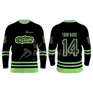 Maillot de hockey sur glace de qualité supérieure, dernier design, en vente, nouveau modèle, vêtements de sport personnalisés pour équipe, maillot de hockey sur glace pour homme - Product Image 3