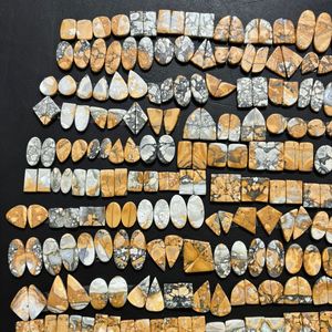 AAA Grado 100% Natural Malingano Par Cabujón Jasper Piedra preciosa Verde Piedras preciosas sueltas para la fabricación de joyas - Product Image 3