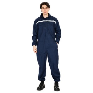 <b>Outdoor</b> Rainy Day Oxford Raincoat Waterproof High Reflective Strip Hi Vis Fluorescent Color Safety Raincoat Set - Product Image 2