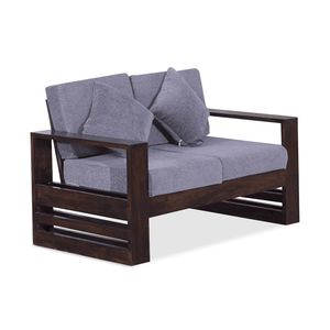 Juego de Sofás de Madera Sólida de Diseño para Sala de Estar, Dormitorio, Oficina, Salón y Muebles de Interior con Tapicería Premium - Product Image 3