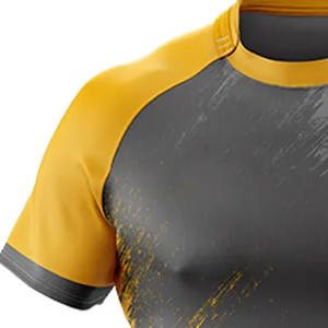 Uniforme de Rugby Elegante para Hombre, Colores Personalizados Disponibles, Jersey de Manga Corta y Pantalones Cortos, Ajuste Perfecto para Entrenamientos y Competiciones de Equipo - Product Image 4
