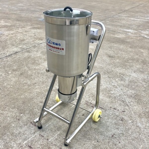 Machine à purée de fruits et légumes électrique commerciale 32L 1800W en acier inoxydable, batteur à pâte d'ail et de gingembre, nouvelle haute productivité - Product Image 1