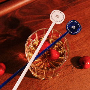 Muddler en acrylique perlé personnalisé, logo personnalisé, élégant, décoratif, outil de mélange pour bar à cocktails en plastique, vente en gros - Product Image 1