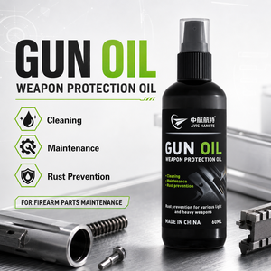 AVIC HANGTE Aceite Sintético en Aerosol para Armas 60ml, Lubricante CLP para Armas, Botella Portátil <span class=keywords><strong>de</strong></span> Aceite para Armas para Mantenimiento Diario <span class=keywords><strong>de</strong></span> Armas <span class=keywords><strong>de</strong></span> <span class=keywords><strong>Fuego</strong></span> - Product Image 1