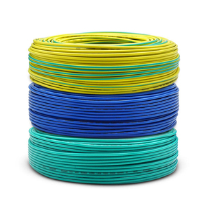 Meilleure qualité BVR PVC isolé jaune vert câble terre mise à la terre fil de cuivre électrique câble câble à <span class=keywords><strong>fibre</strong></span> <span class=keywords><strong>optique</strong></span> à noyau unique - Product Image 3