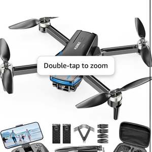Mini Dron RC plegable con función GPS de cámara 4K y rango de transmisión de imagen de 10km para niños y adultos - Product Image 1