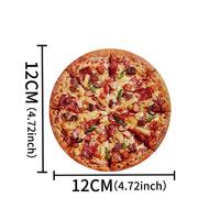 Sacs Mylar exclusifs de 3,5 g anti-odeur, refermables, découpés sur mesure pour pizza, avec fermeture réutilisable et coffret