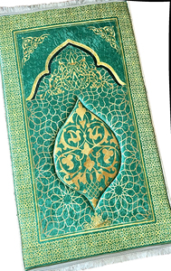 Tappeto da preghiera imbottito in rilievo in schiuma spessa 2.5 CM turco imbottito morbido tappetino di preghiera islamico Sejadah Janamaz pieghevole lavabile
