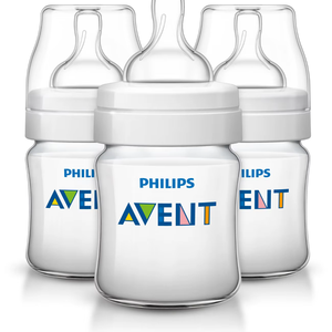 Philips Avent Anti-colic Baby Bottles Clear, 4oz, 3 Piece - Product Image 5