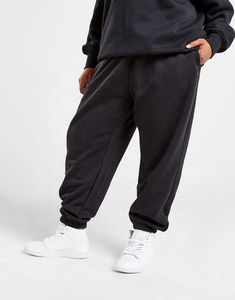 ชุดวอร์มผ้าคอตตอนมีฮู้ดสำหรับผู้หญิงสองชิ้นเสื้อกันลมโอเวอร์ไซส์ทรงโอเวอร์ไซส์กำหนดโลโก้ได้เอง - Product Image 5