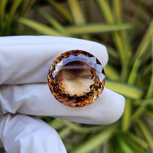 Gemas Zubeda, piedras preciosas de topacio Impreal amarillo Natural, excelente corte, alta calidad AA +, certificado GIA, venta al por mayor para la fabricación de joyas - Product Image 1