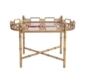 Plateau de service pour desserts en métal et verre avec support, de la plus haute qualité, forme ronde, pour snacks et chocolats, en gros - Product Image 5