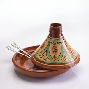Authentic Moroccan Tajine Handmade <b>Ceramic</b> <b>Cooking</b> <b>Pot</b> Traditional Tagine for Oven moroccan tagine cookware <b>ceramic</b> tagine - Product Image 1