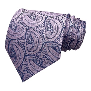 Corbatas de Seda Jacquard Casuales con Bordado Paisley Ecológicas - Product Image 4