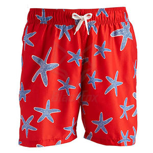 Pantalones cortos de baño informales para hombre, secado rápido, poliéster, licra, logotipo personalizado, impresión por sublimación, ecológico, sólido, antiarrugas, medio - Product Image 4