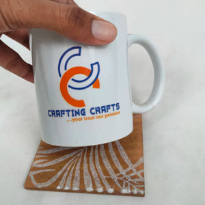 Posavasos Cuadrado Decorativo de Bambú Ecológico de Primera Calidad, Duradero, 400 mm de Diámetro, Personalizable para Bebidas Diarias - Product Image 1