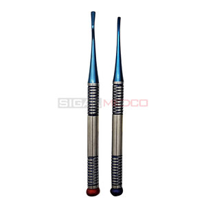 Kit de 7 mini élévateurs de racines et PDL de haute qualité pour procédures dentaires Source d'alimentation manuelle en acier inoxydable Luxation - Product Image 4