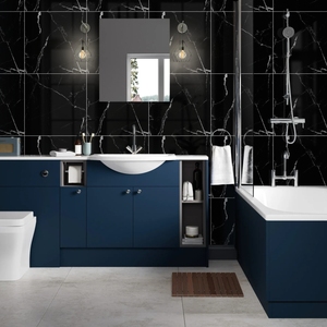 Explore las tendencias mundiales con los azulejos de porcelana de 60x60cm de la India, azulejos de pared de porcelana con acabado de mármol italiano de la mejor calidad de la India - Product Image 1