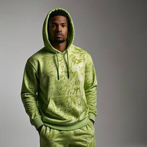 Chándal negro lavado de gran tamaño de alta calidad 2025 con pantalones cortos en lavado ácido para hombre, chándal Vintage de Ayat Export - Product Image 3