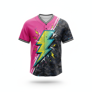 Camiseta de Béisbol Personalizada con Estampado por Transferencia de Calor, Uniforme de Equipo de Color Personalizado, Patrón 3D, Secado Rápido, Unisex - Product Image 4