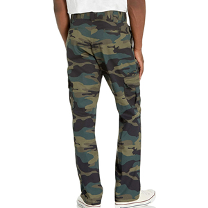 Pantalones Cargo Personalizados al por Mayor para Hombre con Diseño Multibolsillos para Exteriores, Pantalones de Trabajo Resistentes con Bolsillos Laterales Grandes - Product Image 4