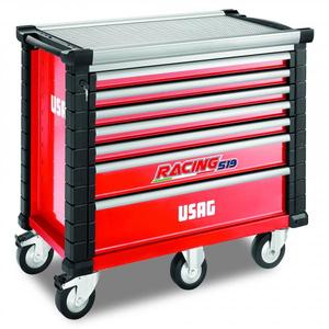 Gabinete Rodante Usag Racing con 7 Cajones (Vacío) para Herramientas - Product Image 1