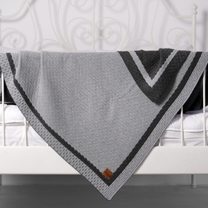 Manta acrílica 130*150, venta al por mayor, manta tejida para acampar al aire libre, suave, peso ligero, sofá de punto decorativo - Product Image 2