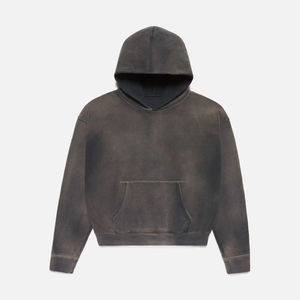 BSCI Certified Custom Men Hoodies Manufacturer Oversized <b>Acid</b> Wash Heavyweight 100% Cotton <b>Drop</b> Shoulder Hoodies - Product Image 1