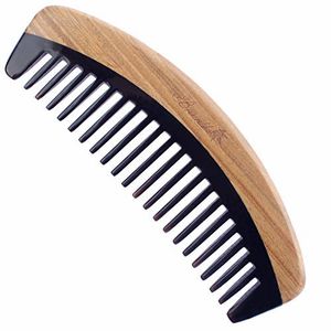 Peine de pelo con mango de madera hecho a mano para uso en Salón de la India Peine de madera al por mayor para uso comercial para la venta en - Product Image 4